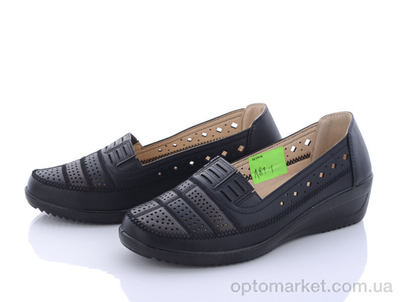 Купить Туфлі жіночі A87-1 Bao Dao Gong Zhu чорний, фото 2