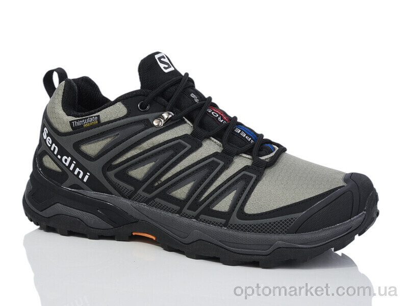 Купить Кросівки чоловічі A878-6 Sen.dini хакі, фото 2