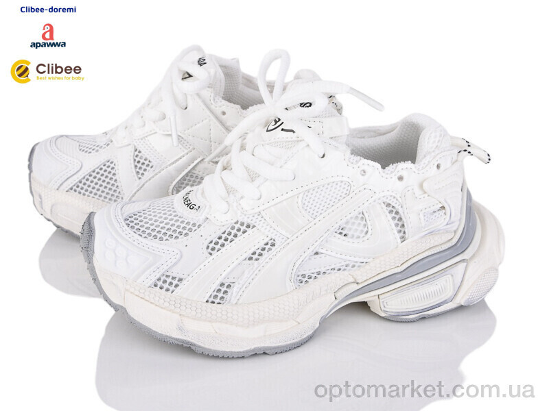 Купить Кросівки дитячі A88153 white Apawwa білий, фото 2