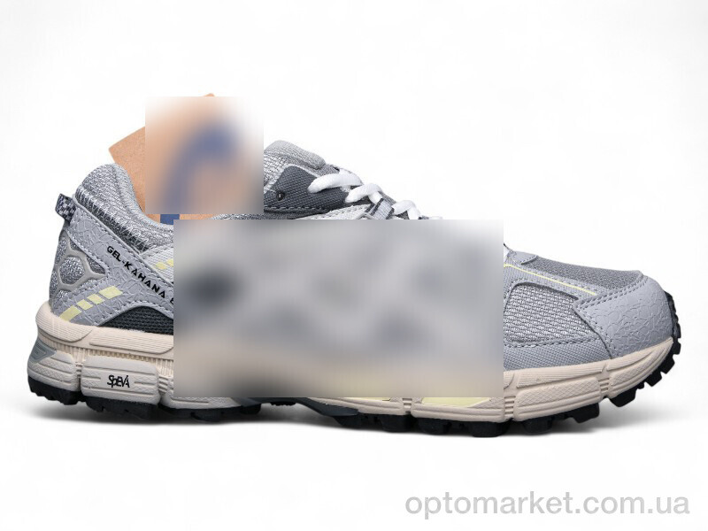 Купить Кросівки чоловічі A890-4 A.ics сірий, фото 3