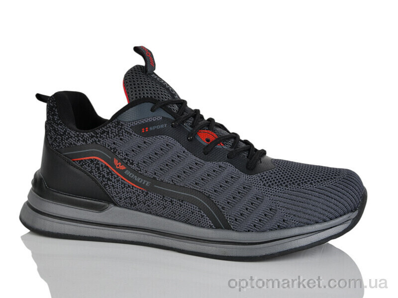 Купить Кросівки чоловічі A9056-4 Bonote сірий, фото 2