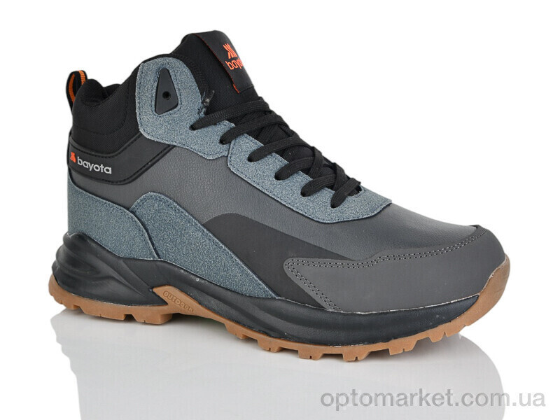 Купить Черевики чоловічі A9071-3 Bayota сірий, фото 2