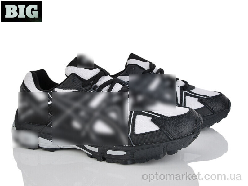 Купить Кросівки чоловічі A9136-2 A.ics чорний, фото 3