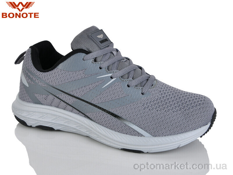 Купить Кросівки чоловічі A9159-8 Bonote сірий, фото 2