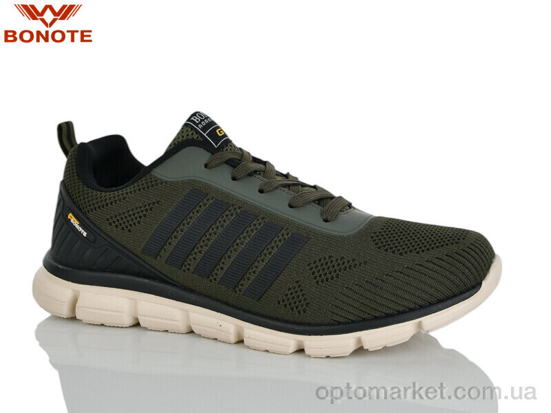 Купить Кросівки чоловічі A9167-5 Bonote зелений, фото 2