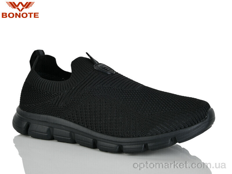 Купить Кросівки чоловічі A9178-1 Bonote чорний, фото 2