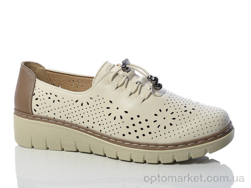 Купить Туфлі жіночі A93-3 Baodaogongzhu бежевий, фото 2