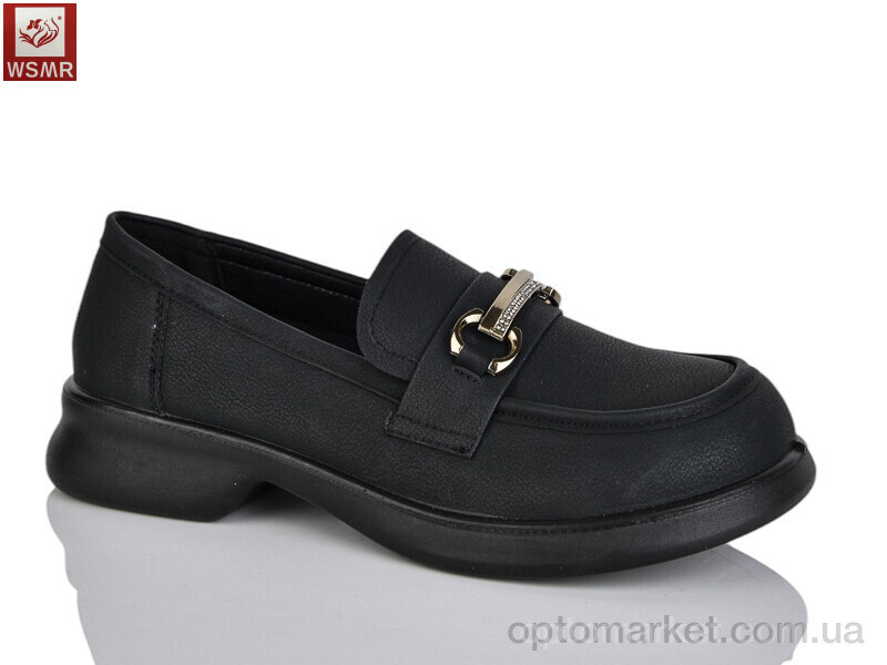 Купить Туфлі жіночі A9706-1 WSMR чорний, фото 2