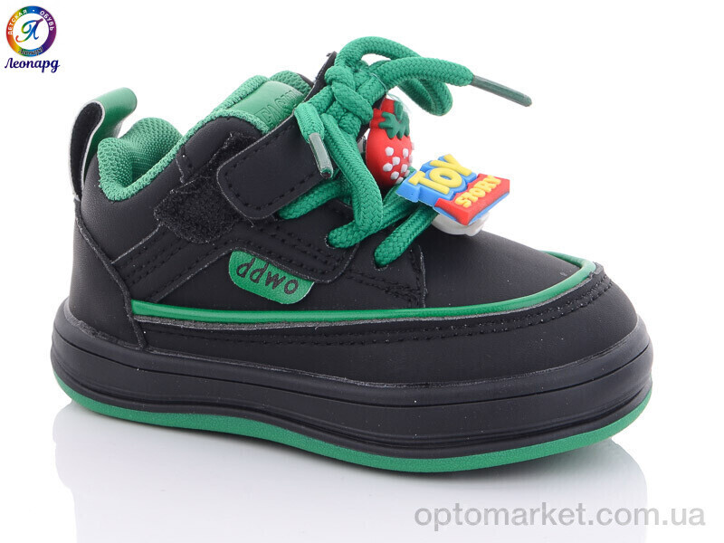 Купить Кросівки дитячі A9905 black Леопард чорний, фото 2