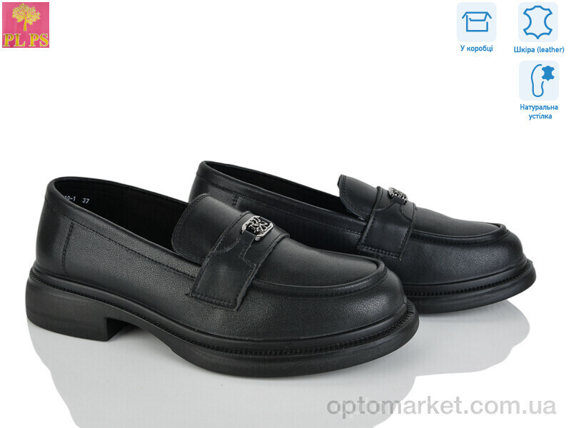 Купить Туфлі жіночі AA09-1 PLPS чорний, фото 2