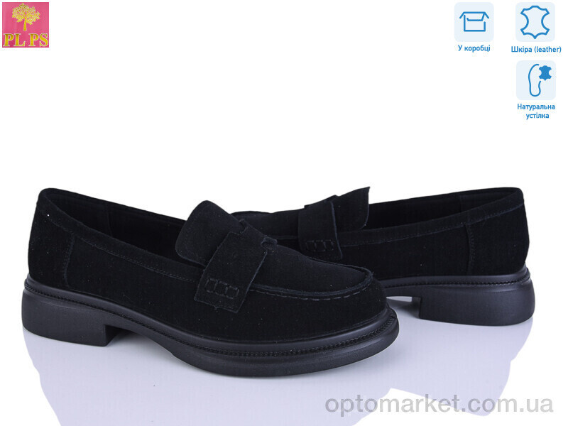 Купить Туфлі жіночі AA34-2 PLPS чорний, фото 2