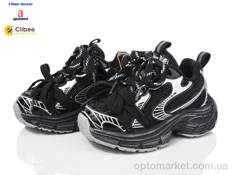 Купить Кросівки дитячі AB86803 black Apawwa чорний, фото 2