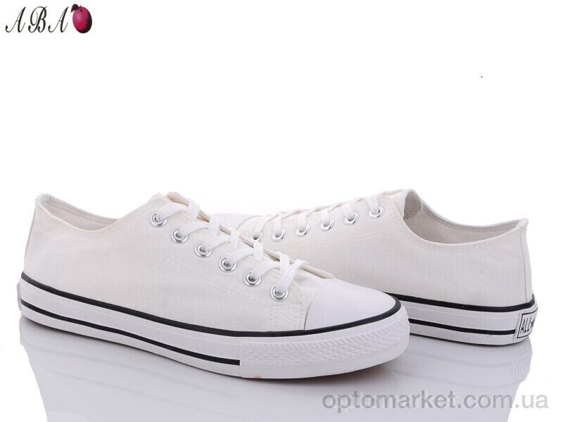 Купить Кеди чоловічі ABA88-57-1 Aba білий, фото 2