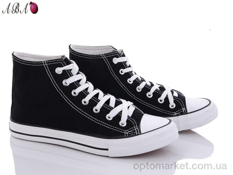 Купить Кеди чоловічі ABA88-57-2 Aba чорний, фото 2