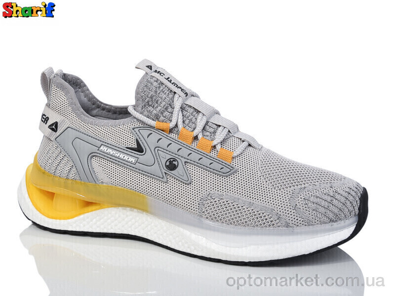 Купить Кросівки чоловічі AC2185-1 Jamper сірий, фото 2