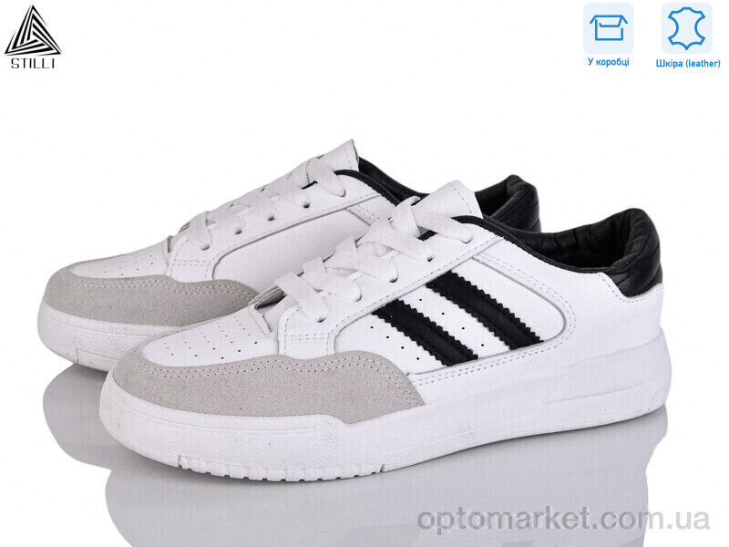 Купить Кросівки жіночі AD120-86 шкіра Stilli білий, фото 2
