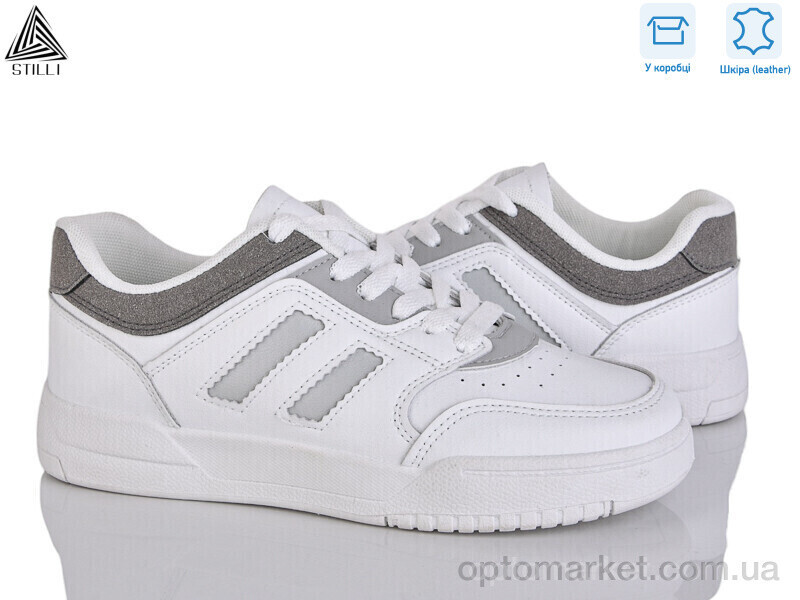 Купить Кросівки жіночі AD200-13 шкіра Stilli білий, фото 2