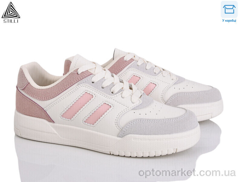 Купить Кросівки жіночі AD310-10 шкіра Stilli бежевий, фото 2