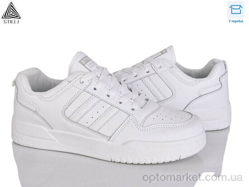 Купить Кросівки жіночі AD350-9 шкіра Stilli білий, фото 2