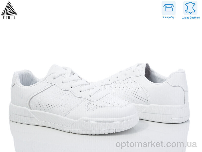Купить Кросівки жіночі AD370 шкіра Stilli білий, фото 2