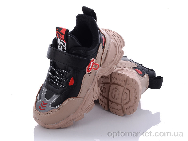 Купить Кросівки дитячі AED5066T Alemy Kids чорний, фото 2