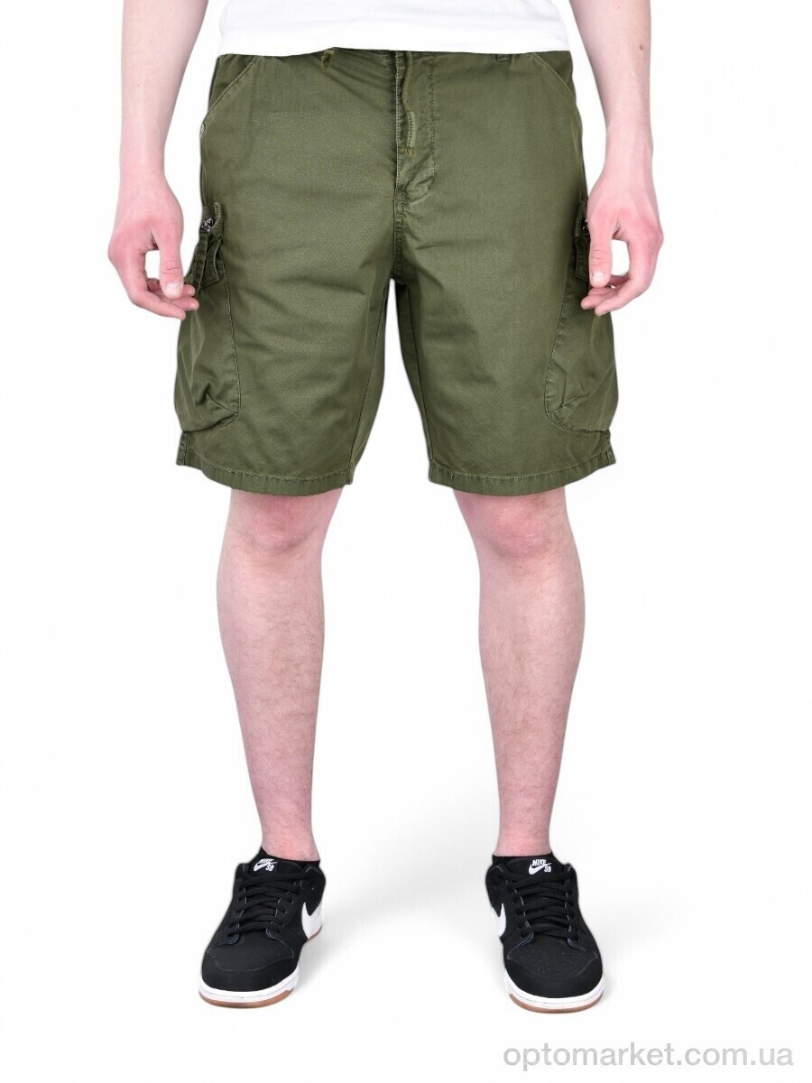 Купить Шорти чоловічі AK315-3 Baronjns зелений, фото 5