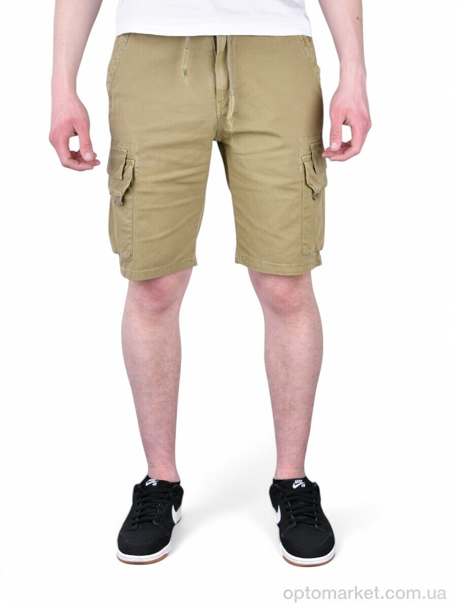 Купить Шорти чоловічі AK635-5 Baronjns бежевий, фото 5
