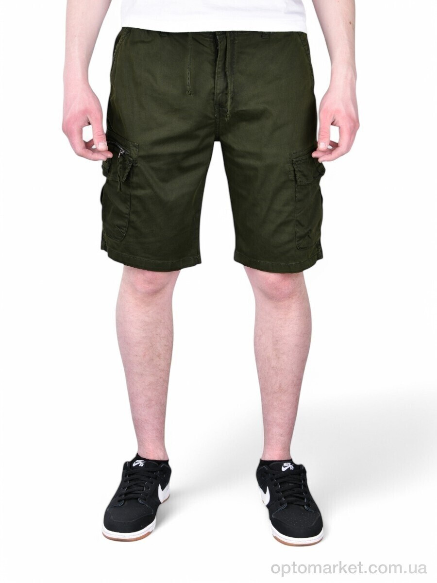 Купить Шорти чоловічі AK637-3 Baronjns зелений, фото 5