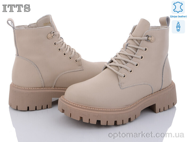 Купить Черевики жіночі AK84-8 ITTS бежевий, фото 2