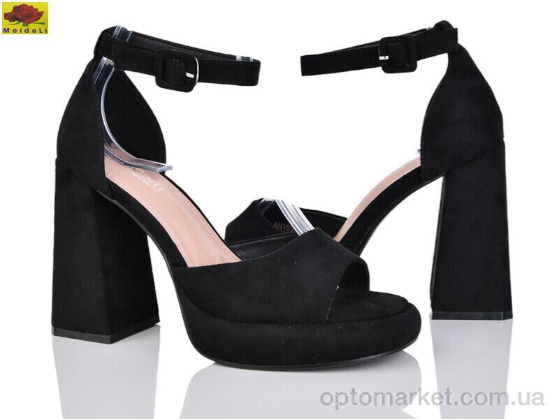 Купить Босоніжки жіночі AN155-11 Mei De Li чорний, фото 2