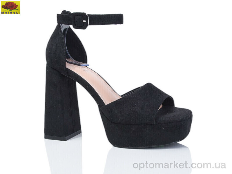 Купить Босоніжки жіночі AN155-7 Mei De Li чорний, фото 2