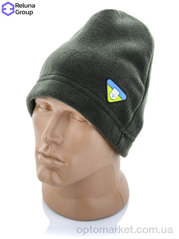 Купить Шапка чоловічі AQ002-2 green Reluna Group зелений, фото 2