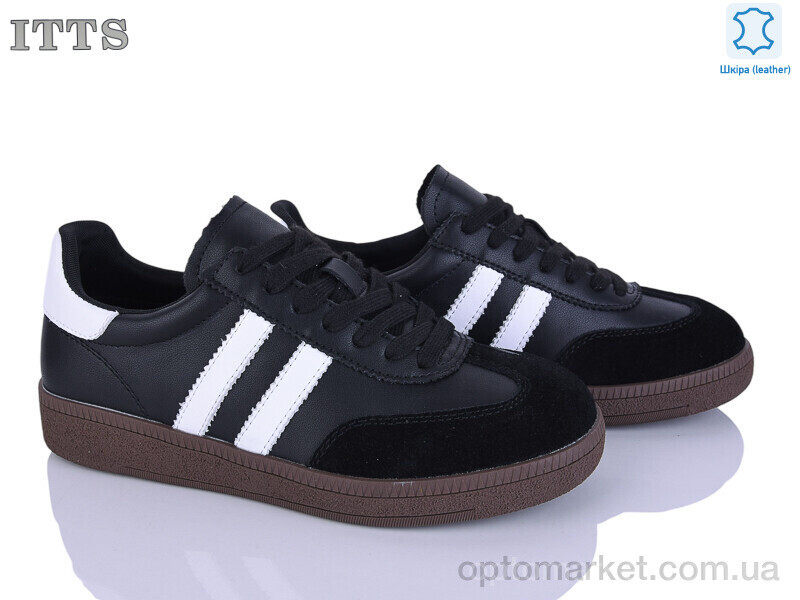 Купить Кросівки жіночі AQ003-7 ITTS чорний, фото 2