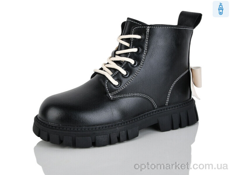 Купить Черевики дитячі B00 black-beige KEWK чорний, фото 2