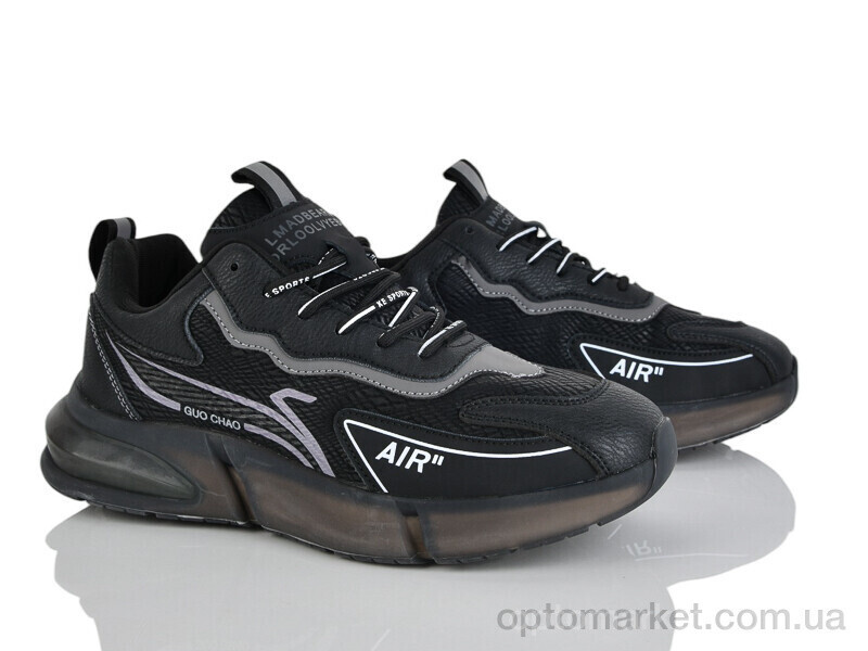 Купить Кросівки жіночі B0027-1 Runking чорний, фото 2