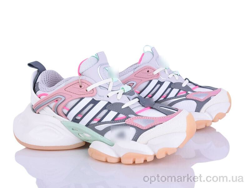 Купить Кросівки жіночі B0040-5 A.idas сірий, фото 3