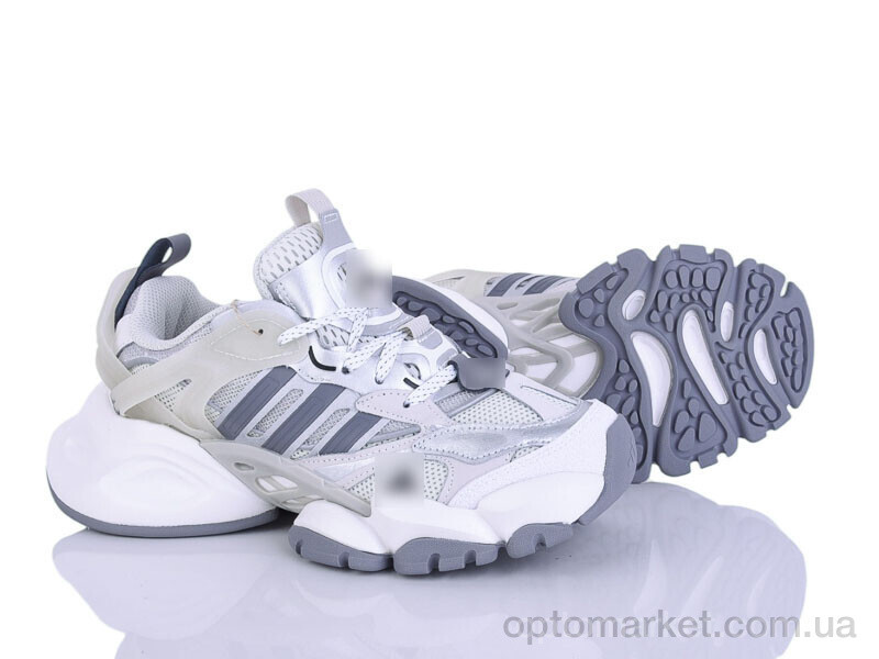 Купить Кросівки унісекс B0040-8 A.idas сірий, фото 3