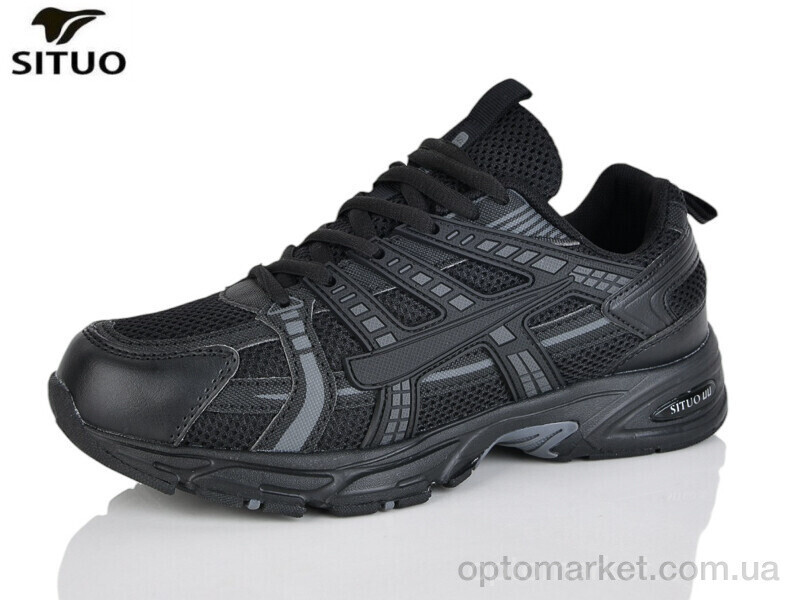 Купить Кросівки жіночі B005-1 Situo чорний, фото 2