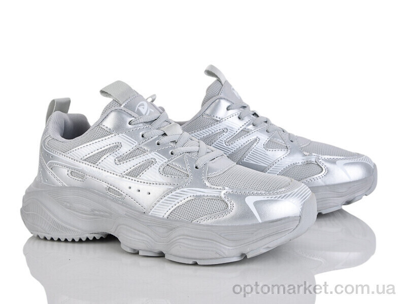 Купить Кросівки жіночі B0067-3 Runking сірий, фото 2