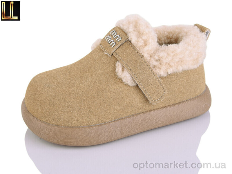 Купить Туфлі дитячі B01-7 Lilin бежевий, фото 2