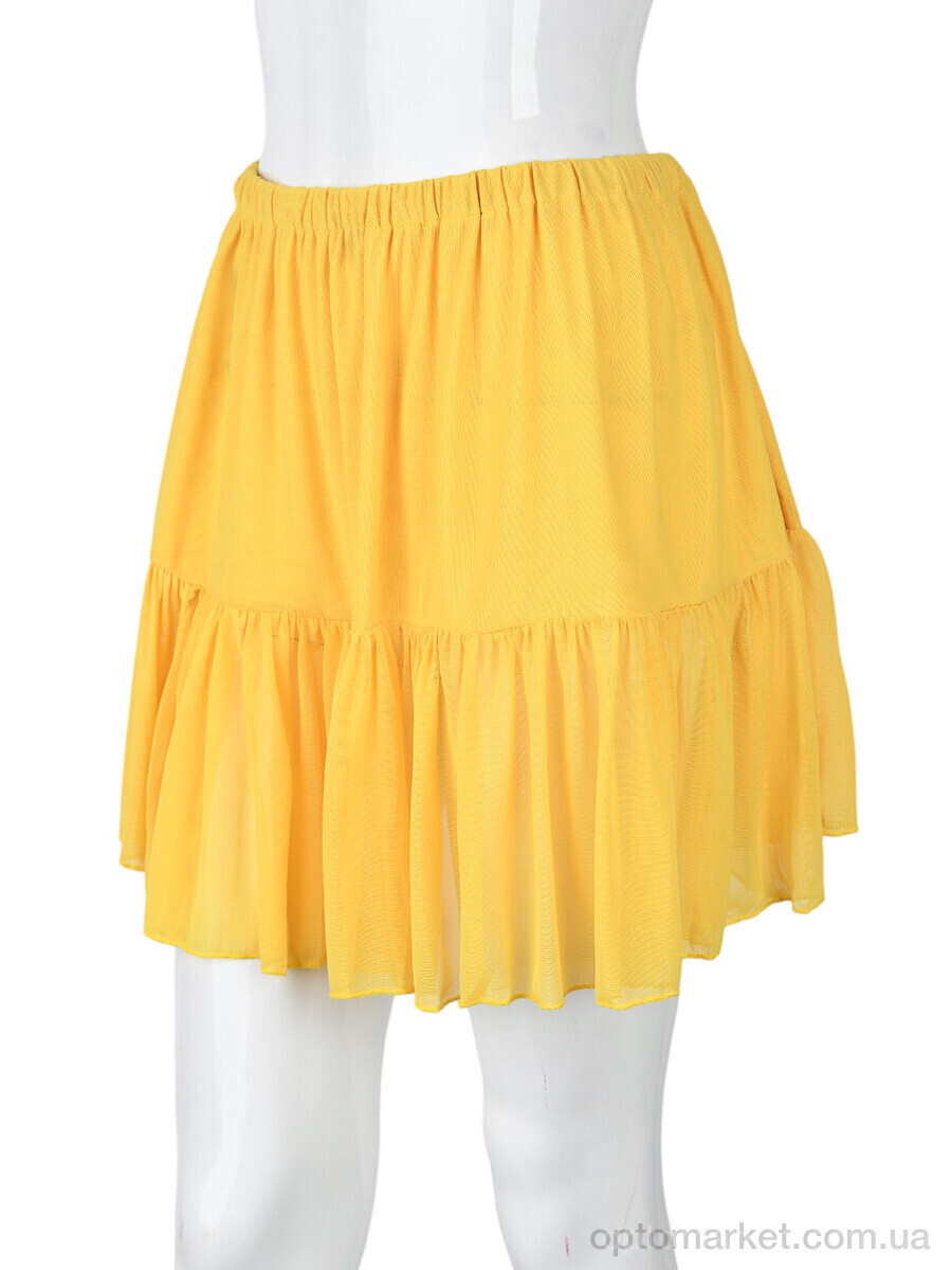 Купить Спідниця жіночі B0137-4 (11274) yellow DuDuBoBo жовтий, фото 4