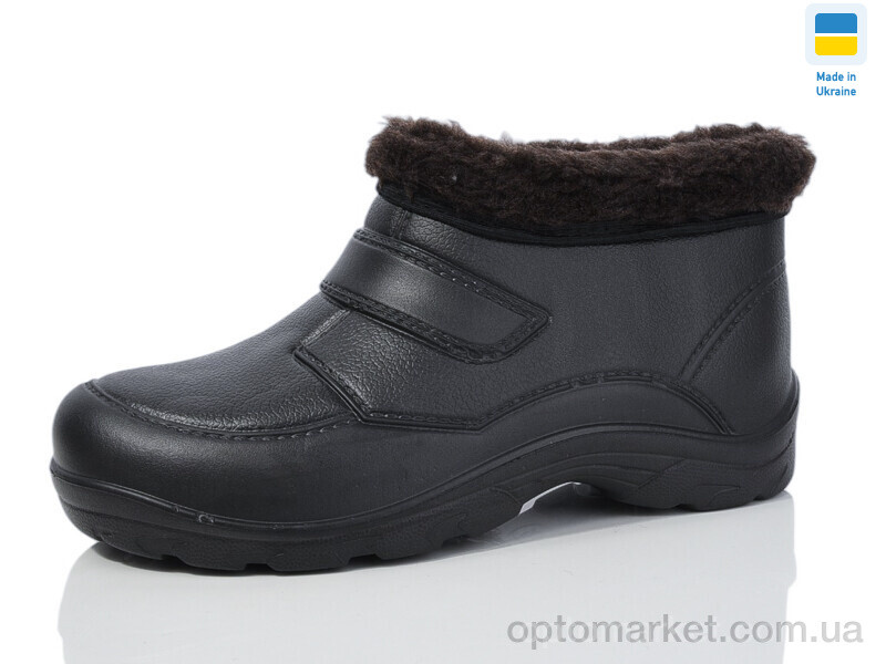 Купить Галоші чоловічі Б02 чорний Krok чорний, фото 2