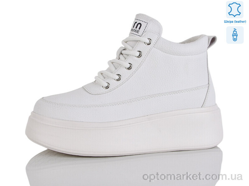 Купить Черевики жіночі B065-8 Yimeili білий, фото 2