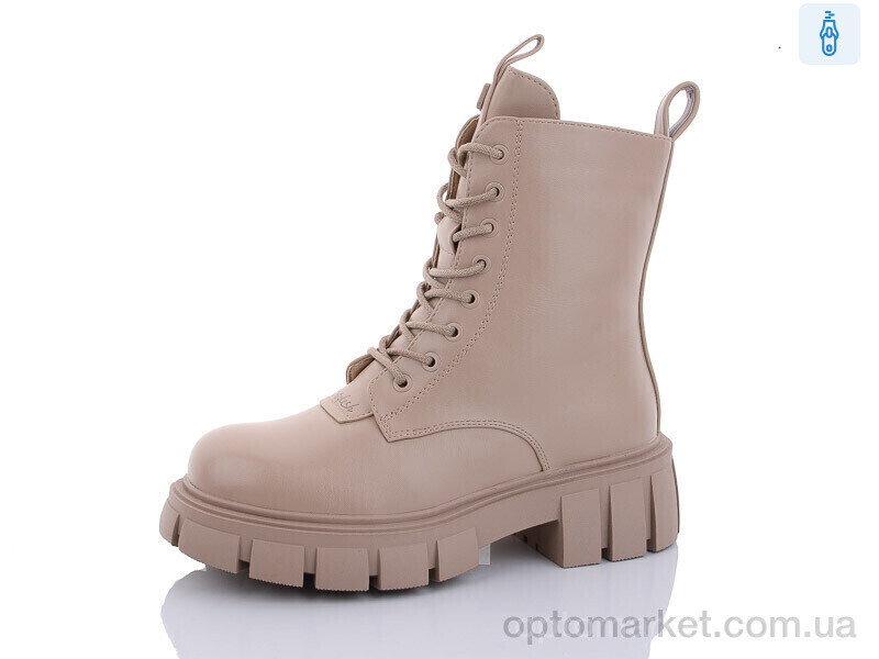 Купить Черевики жіночі B0707-10 Trendy бежевий, фото 2