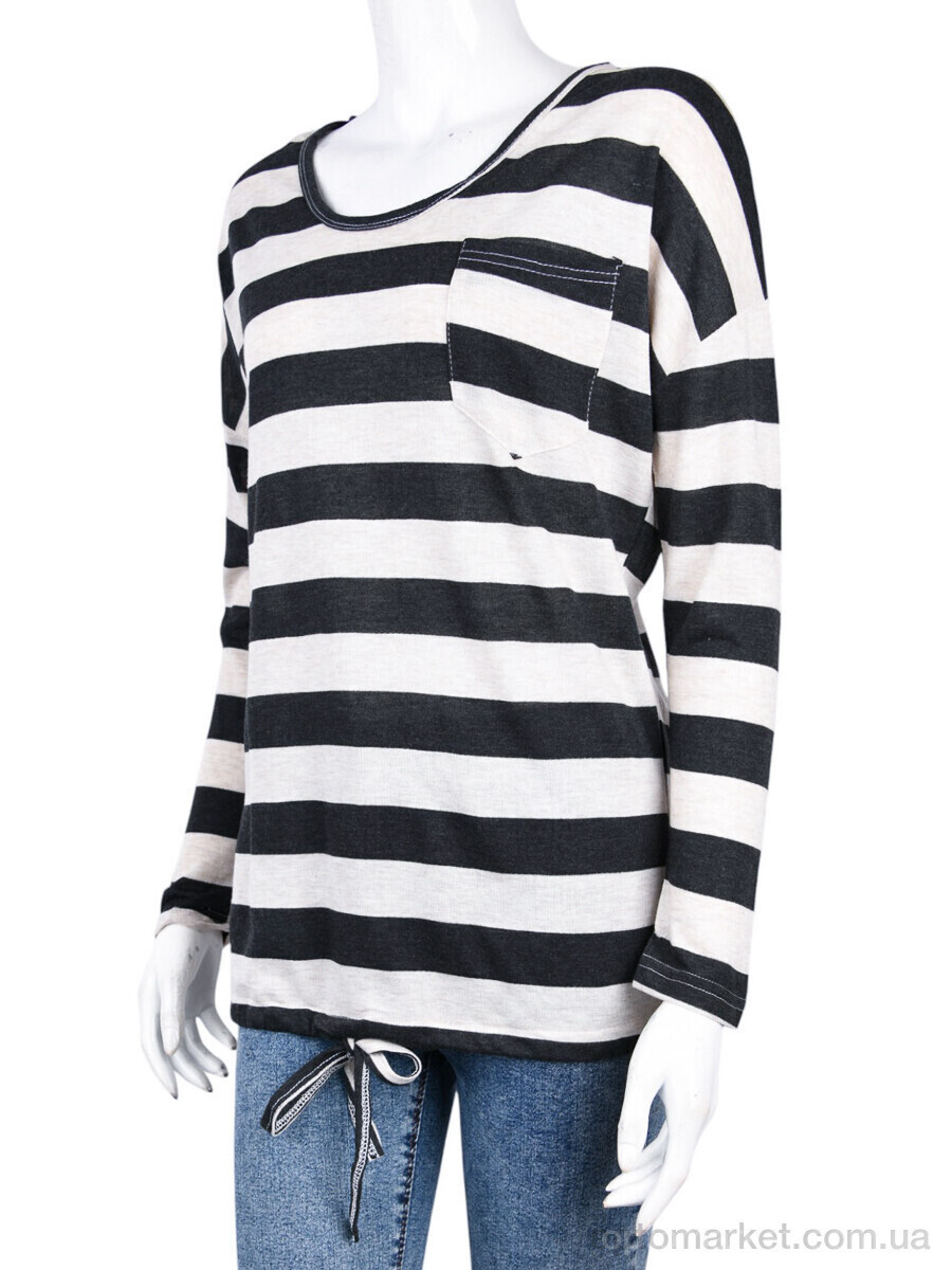 Купить Кофта жіночі B088-3 black (10697) DuoDuoBoBo чорний, фото 4