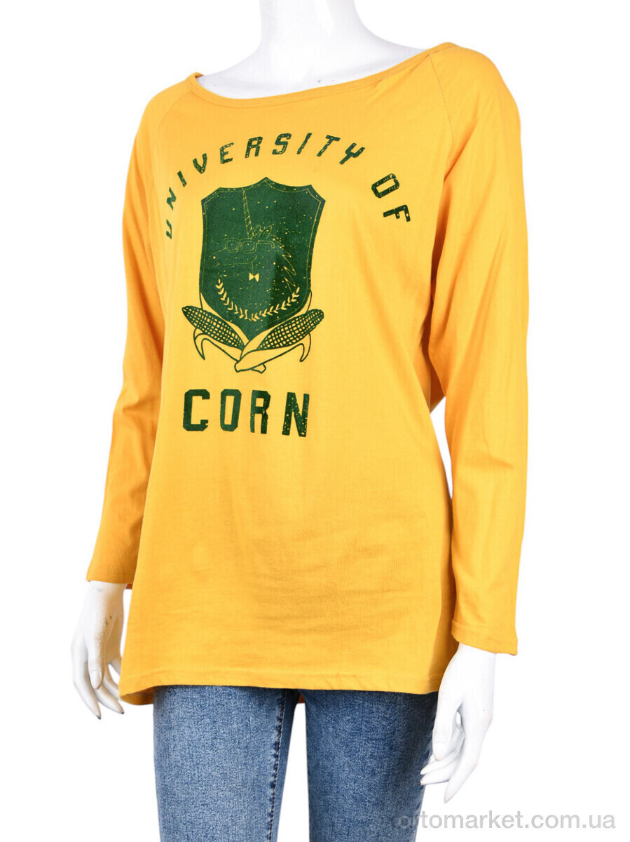 Купить Батник жіночі B097-1 yellow (10738) DuoDuoBoBo жовтий, фото 4