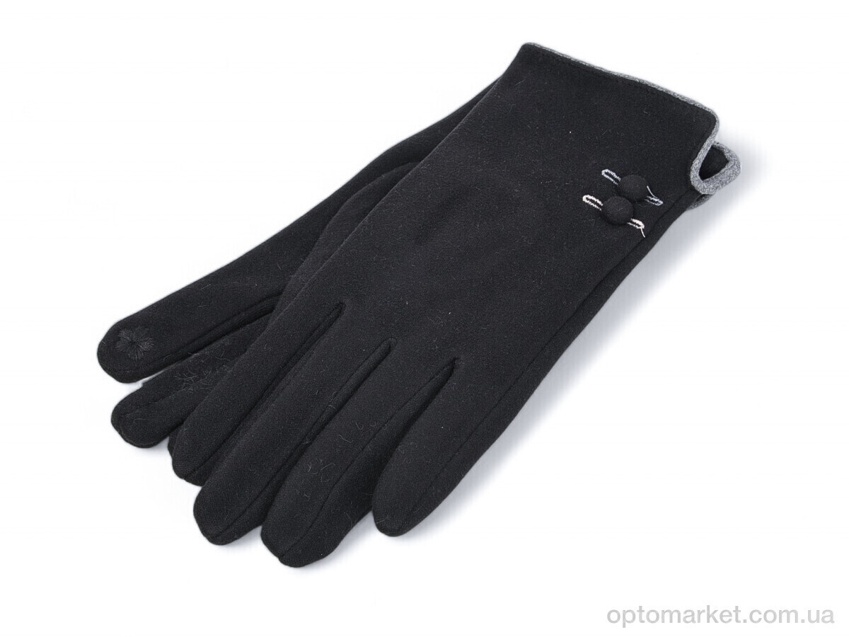 Купить Рукавички жіночі B11-83 black Королева чорний, фото 3
