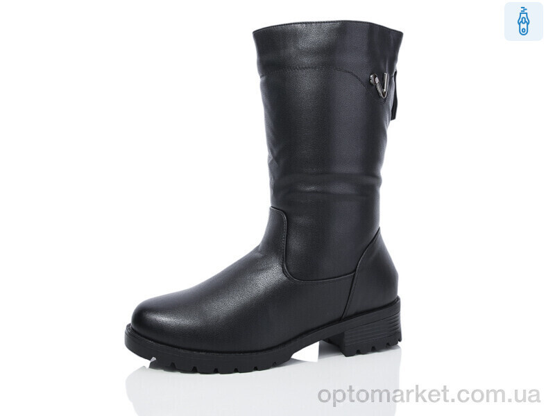 Купить Чоботи жіночі B1 Nayasitun чорний, фото 2