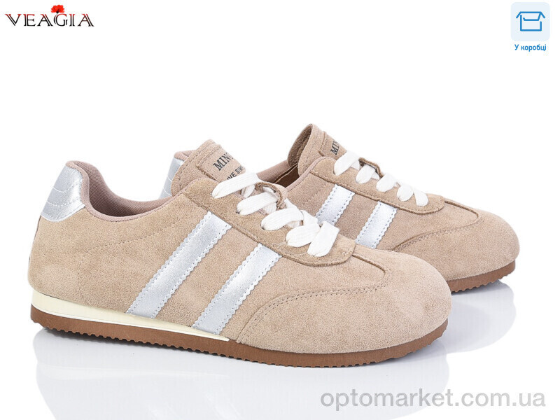 Купить Кросівки жіночі B13-3 Mingyu бежевий, фото 2