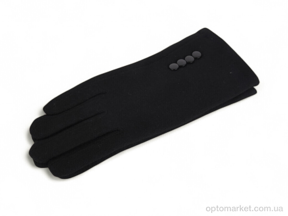 Купить Рукавички жіночі B151-89 black Number one чорний, фото 3